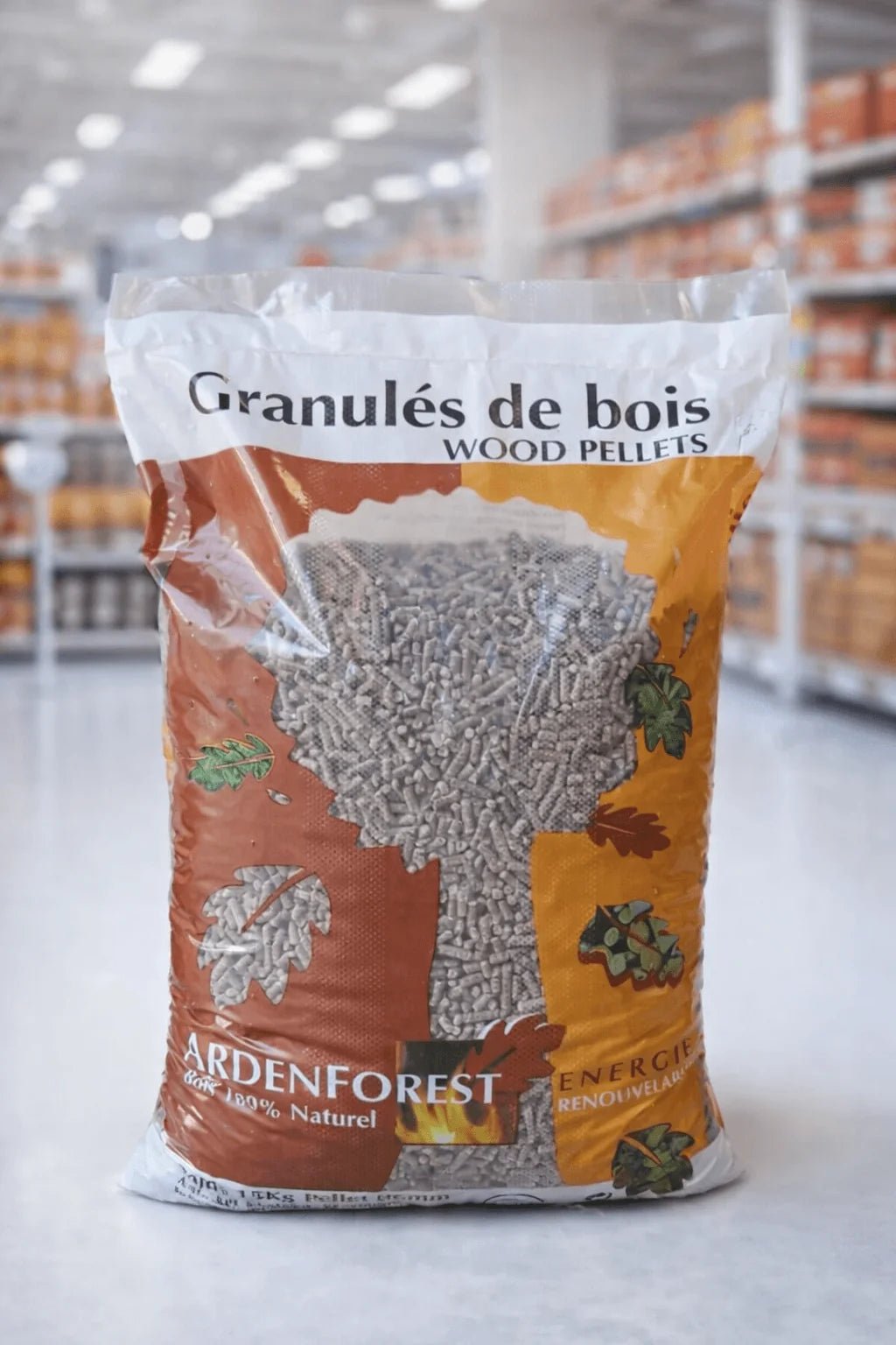 Pellets Ardenforest ENplus A1 – Palé de 70 Sacos de 15 kg - Pellets de madera