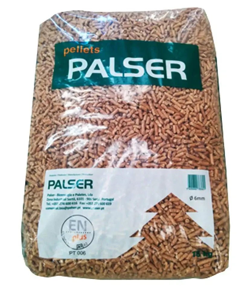 Pellets Palser ENplus A1 – Palé de 60 Sacos de 15 kg - Pellets de madera