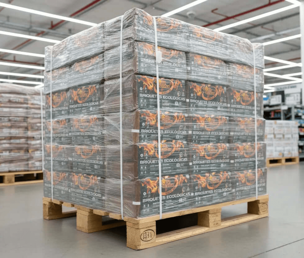 Palé de 96 Paquetes NovaLenha | Combustible Ecológico Spain - Pellets de madera