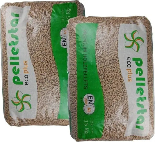 Pellets Din ENplus A1 – Palé de 65 Sacos de 15 kg - Pellets de madera