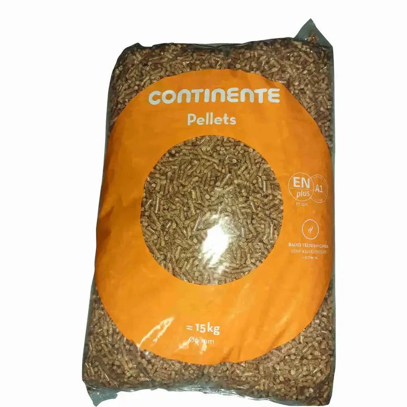 Pellets Continente ENplus A1 – Palé de 65 Sacos de 15 kg - Pellets de madera