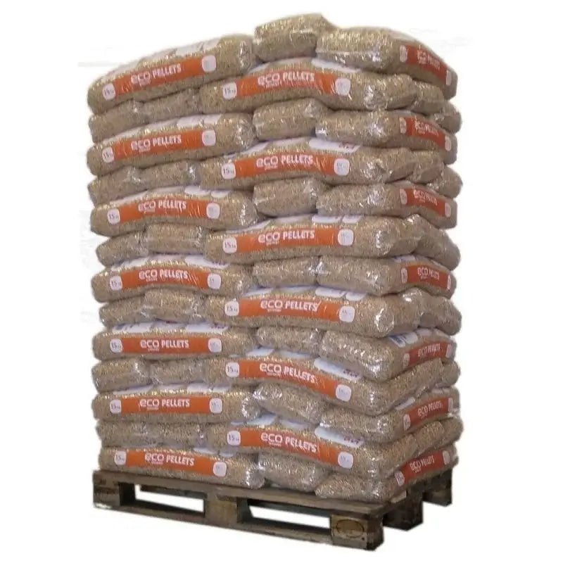 Pellets OODSTOCK Premium ENplus A1 – Palé de 78 Sacos de 15 kg - Pellets de madera
