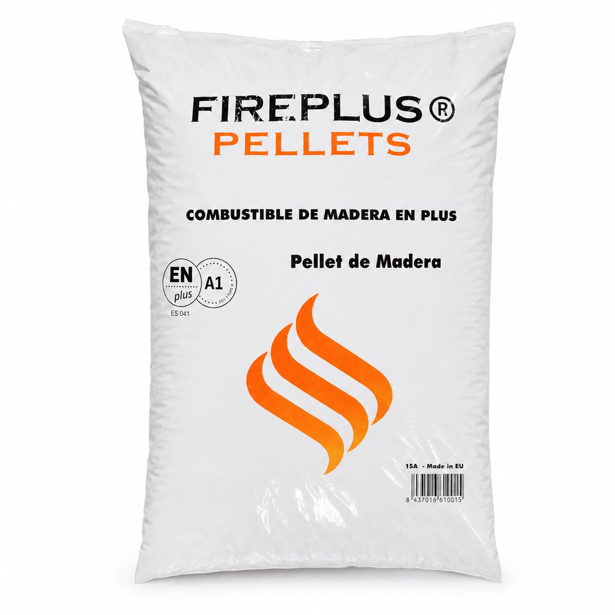 Saco Pellet ENplus A1 Fireplus 15 kg - SAGA FORESTAL