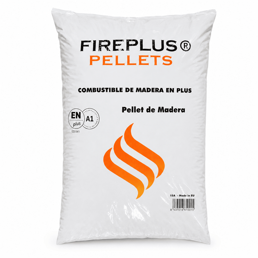 Saco Pellet ENplus A1 Fireplus 15 kg - SAGA FORESTAL